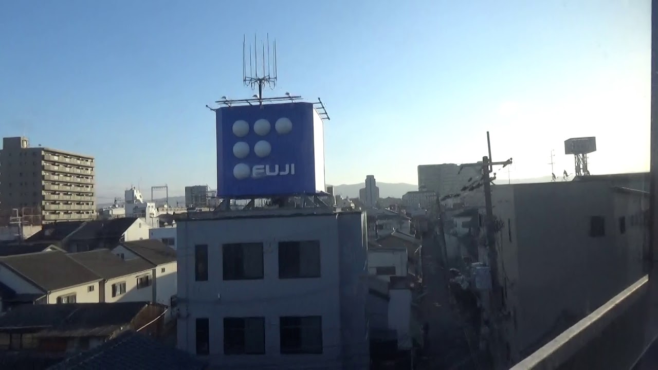 近鉄5800系　モ5813　近鉄大阪・山田・鳥羽線快速急行大阪上本町⇒五十鈴川間の車窓