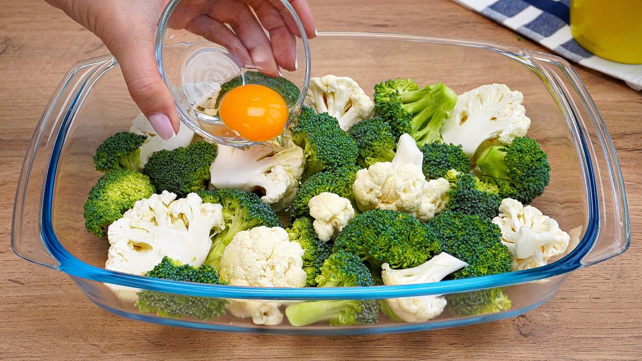 Ich mache das jeden Tag, seit ich dieses Rezept gelernt habe! Köstlicher Brokkoli mit Blumenkohl!