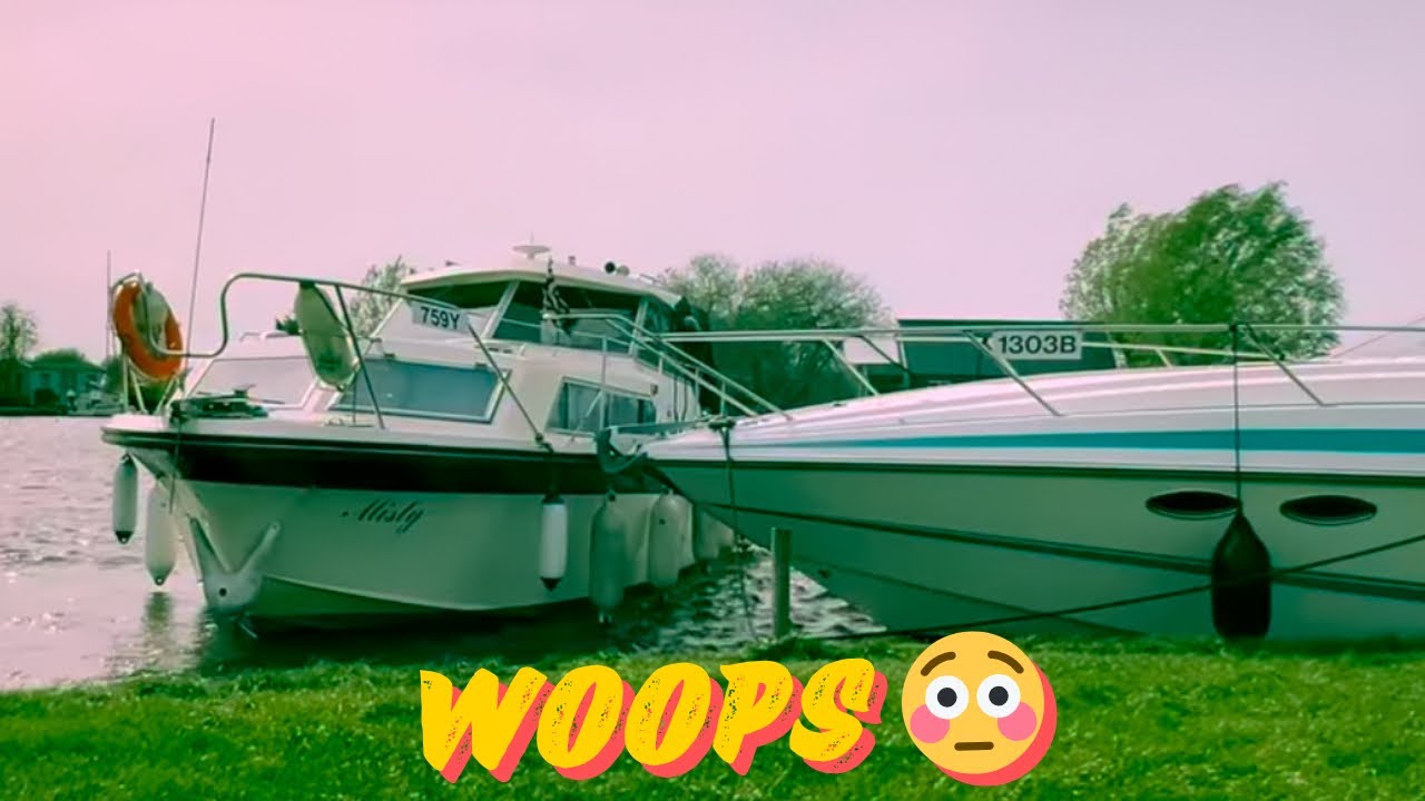 A Busy Thurne Dyke & River Norfolk Broads Lots Of Different Boats Windmill Ducks Walk Explore crash