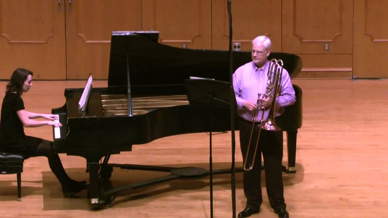 Halsey Stevens - Sonatina for Trombone and Piano (Dr. J. Mark Thompson)
