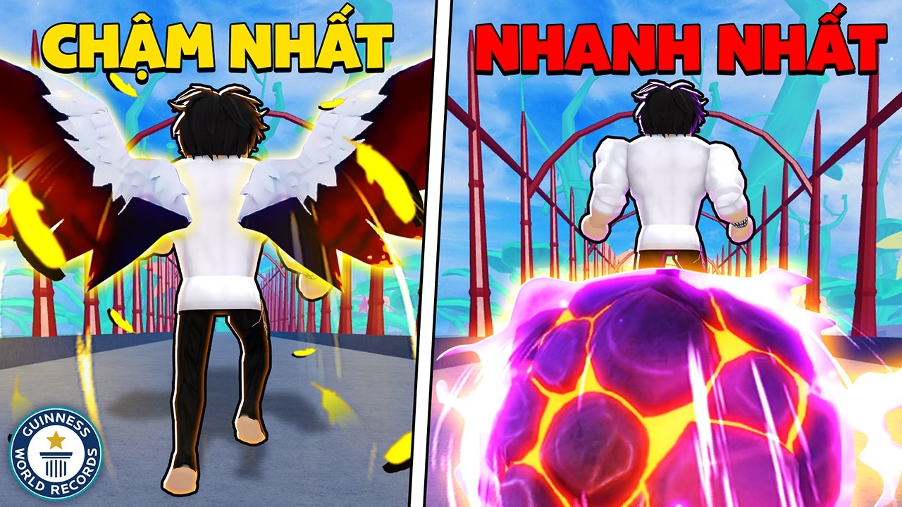 Trái Ác Quỷ Chậm Nhất Đến Nhanh Nhất Trong Blox Fruits Update 26 | Roblox