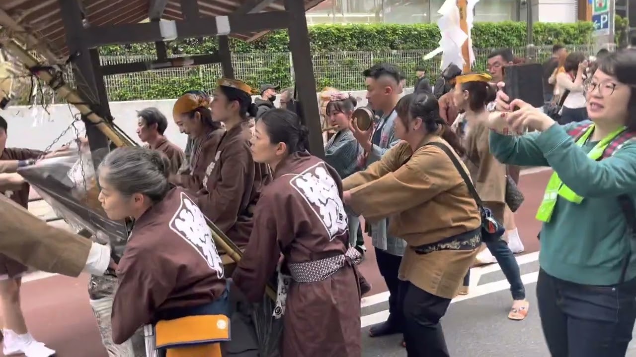 Japnesh festvil in Tokyo