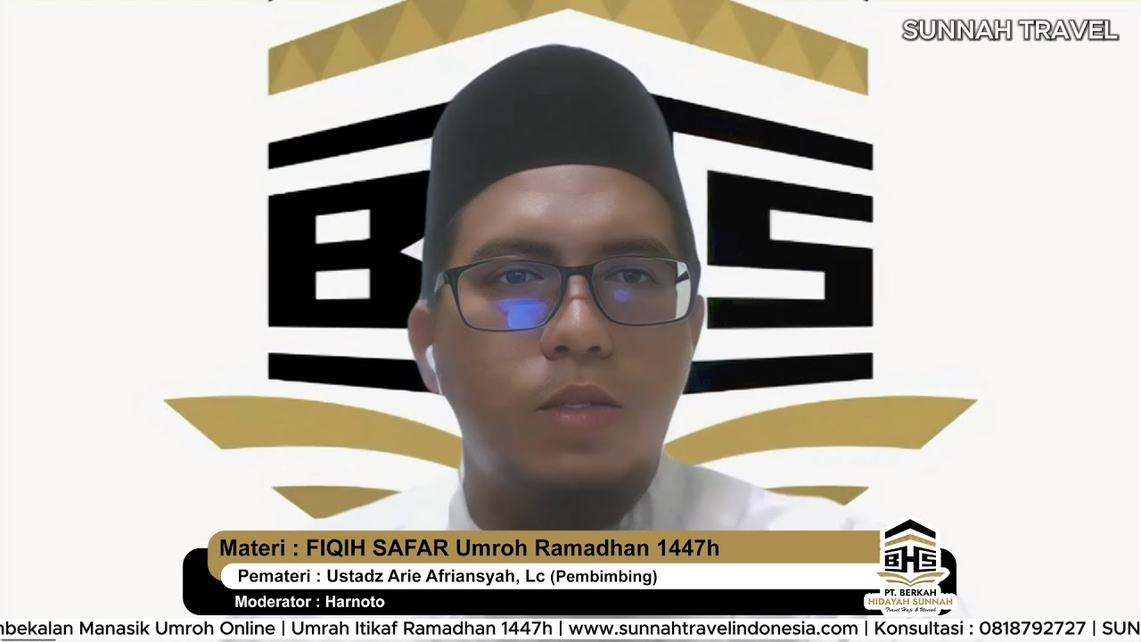 𝐏𝐄𝐌𝐁𝐄𝐊𝐀𝐋𝐀𝐍 𝐌𝐀𝐍𝐀𝐒𝐈𝐊 𝐔𝐌𝐑𝐀𝐇 𝐎𝐍𝐋𝐈𝐍𝐄 ke-3 - Jamaah Umroh Itikaf Ramadhan 1447 h. FIQIH SAFAR. #fyi
