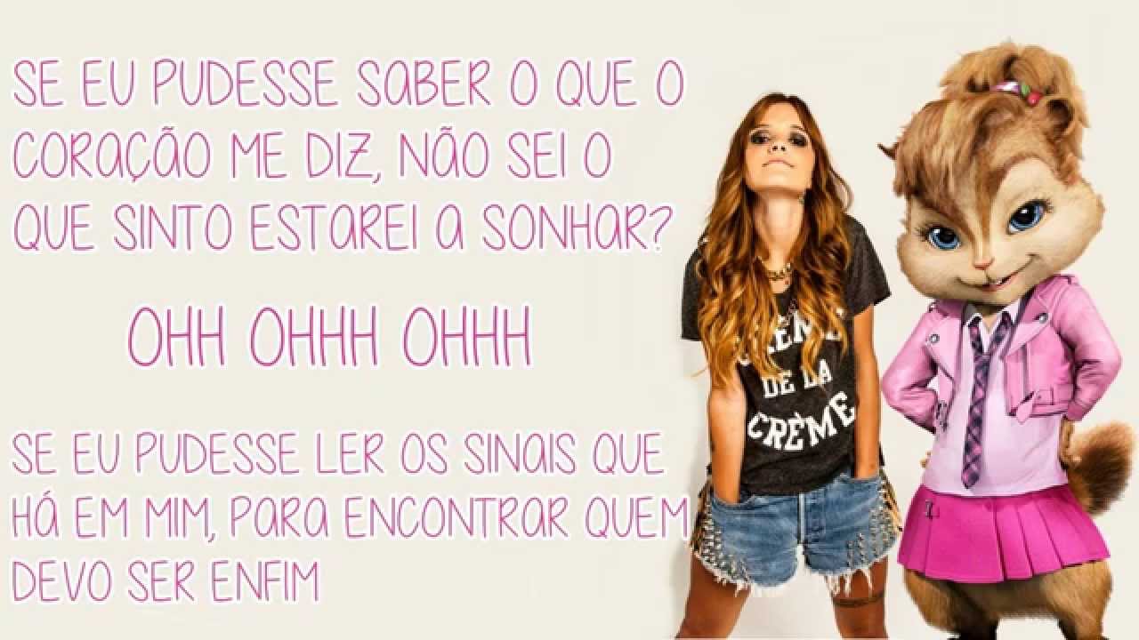 Carolina Deslandes Se Eu Pudesse Versão Chipmunk (COM LETRA)