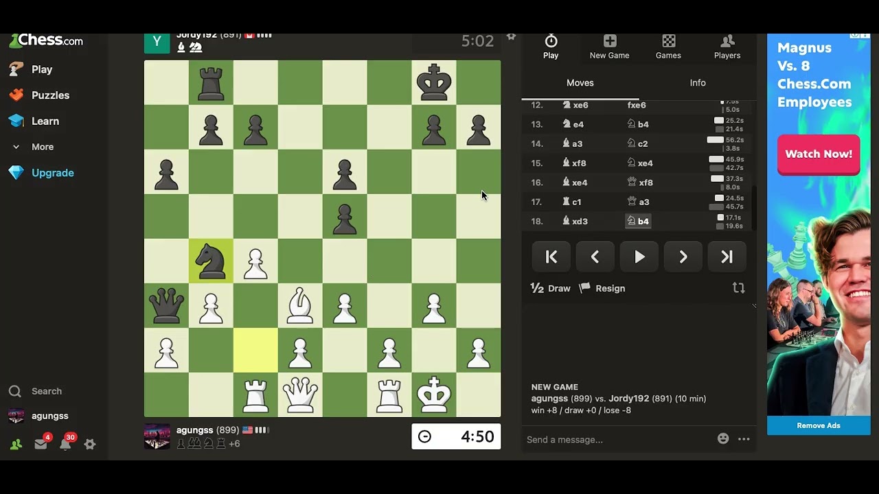 Positional Masterclass ♟️ | Tanpa Korban, Tanpa Drama — Putih Menang Bersih (Capablanca Style)