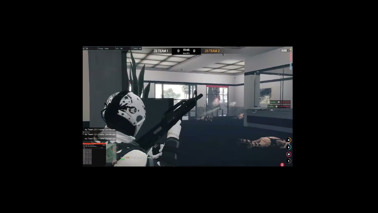 Epic gang battle in FiveM RP &ndash; took everyone down solo! 🚀