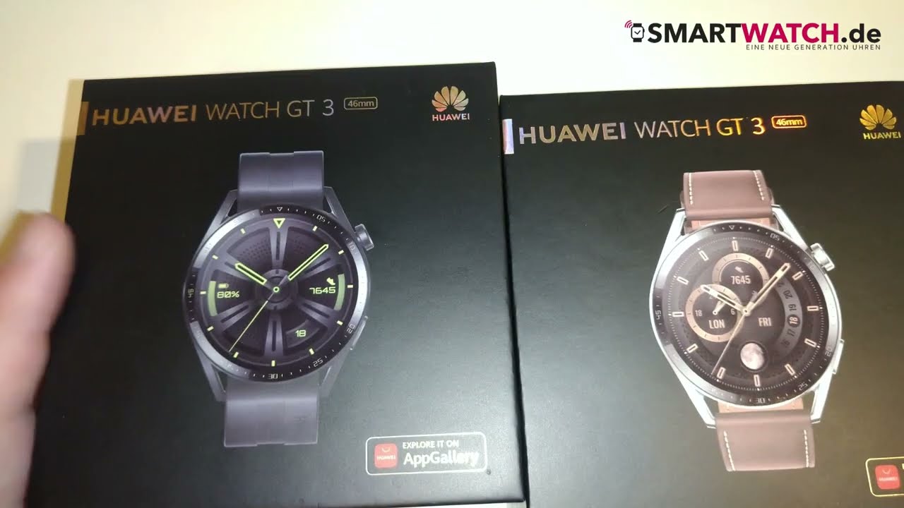 HUAWEI Watch GT 3 Smartwatch.de - Unboxing [DEUTSCH]