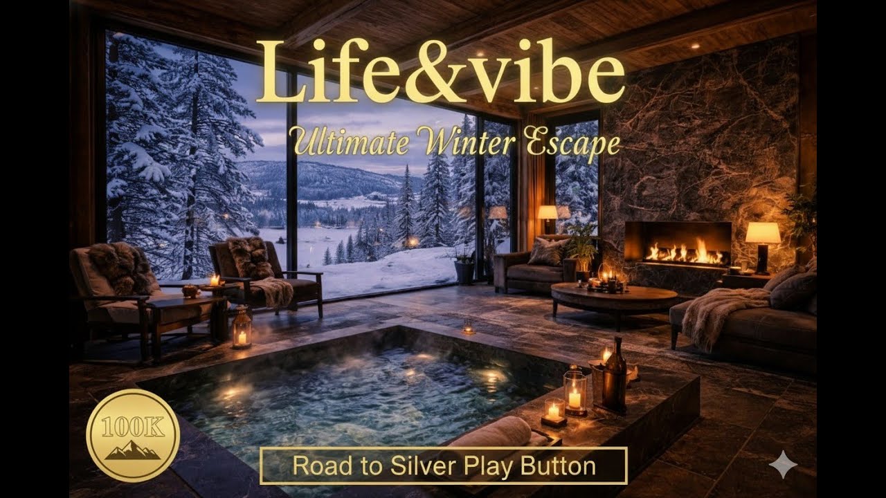 World’s Most Luxurious Winter Escapes ❄️✨ | Cozy Lo-fi Music for Deep Relaxation & Focus