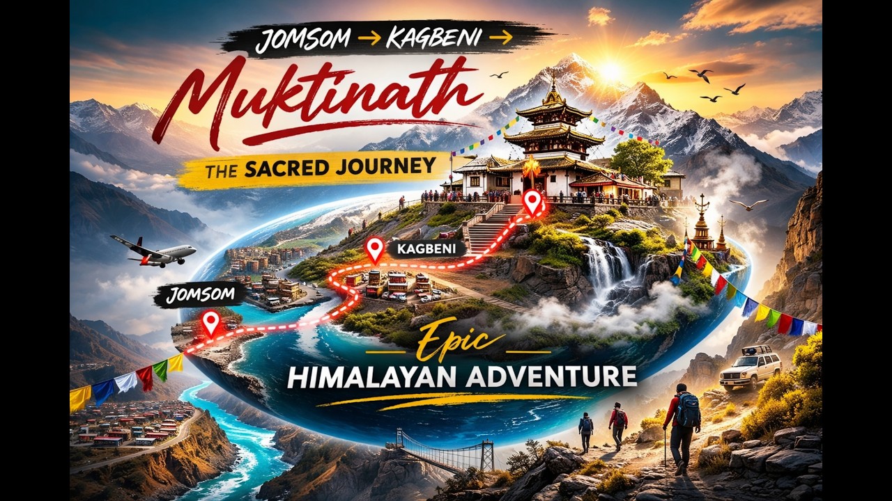 I reached Jomsom to Muktinath in 10 minute / mustang nepal / muktinath temple nepal