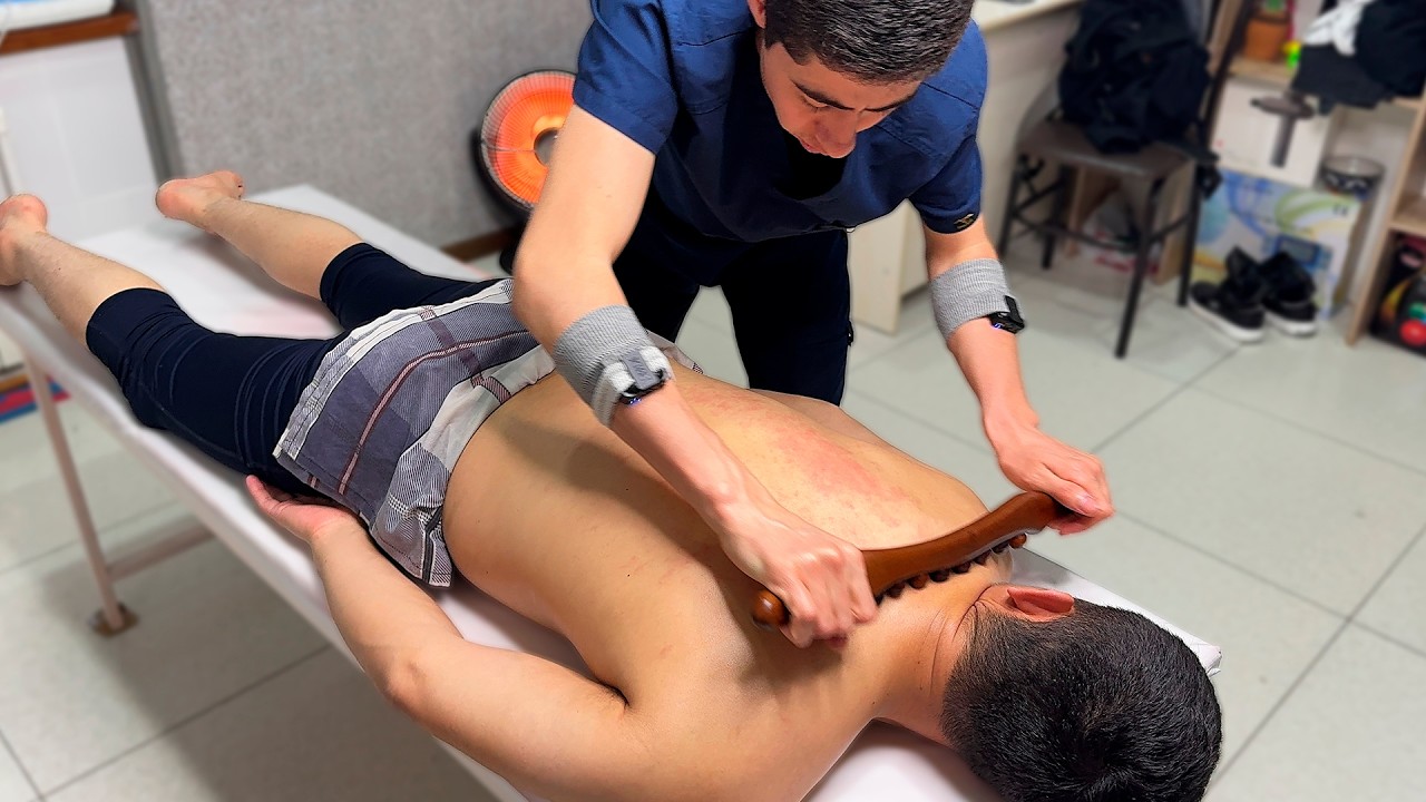 ASMR Back Massage with ASMR Tools
