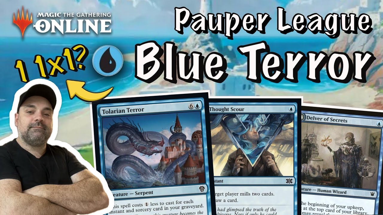 Blue Terror 💧 [Pauper League] – This list went 11-1 and won the Pauper Showcase 🏆