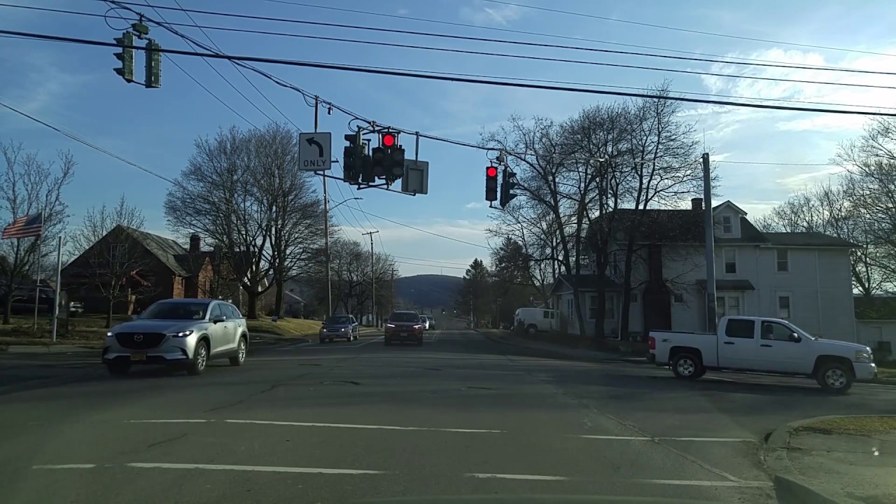Driving by Endicott,New York