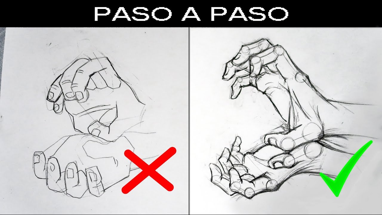 COMO DIBUJAR MANOS | Trucos y Consejos para dibujantes
