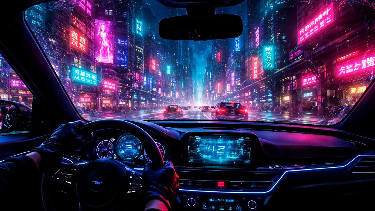 Instrumental & Futuristic Noir VOL.2 Playlist — | Dark Cyberpunk Instrumental | Neon Noir Atmosphere