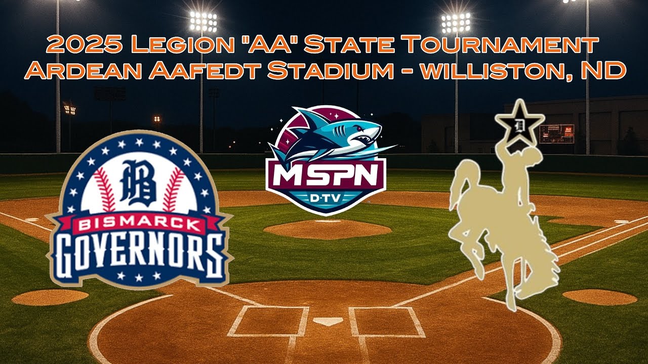 #4 Bismarck VS #5 Dickinson - 2025 State AA Tournament - Game 3