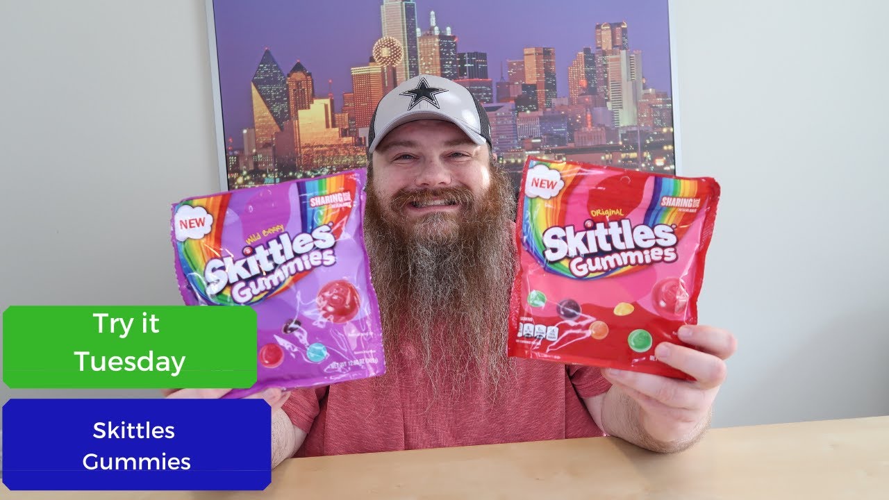 Skittles Gummies - Try it Tuesday - Beardly Honest