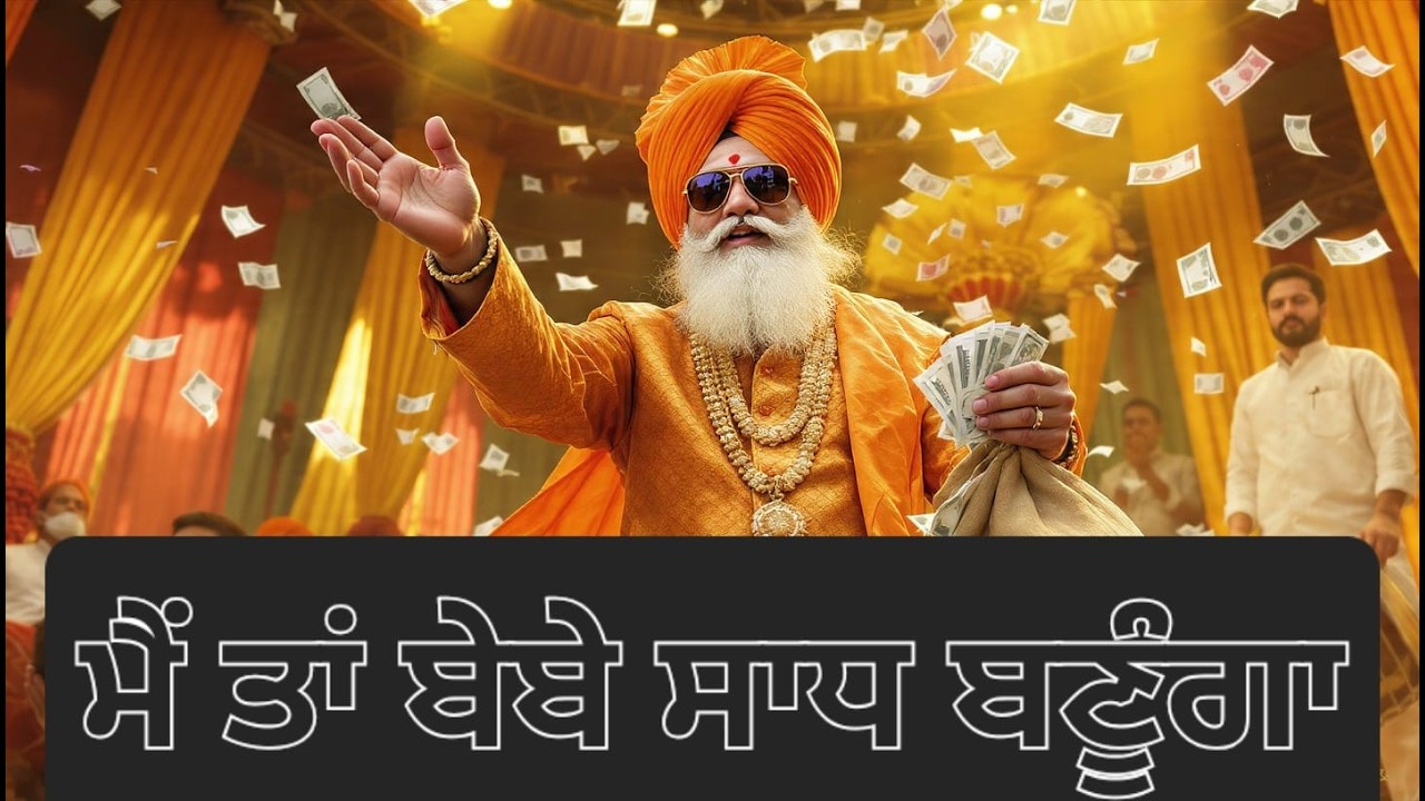 ਮੈਂ ਤਾਂ ਬੇਬੇ ਸਾਧ ਬਣੂੰਗਾ | Satirical Punjabi Bhangra Song | Fake Baba Reality | New Punjabi Song