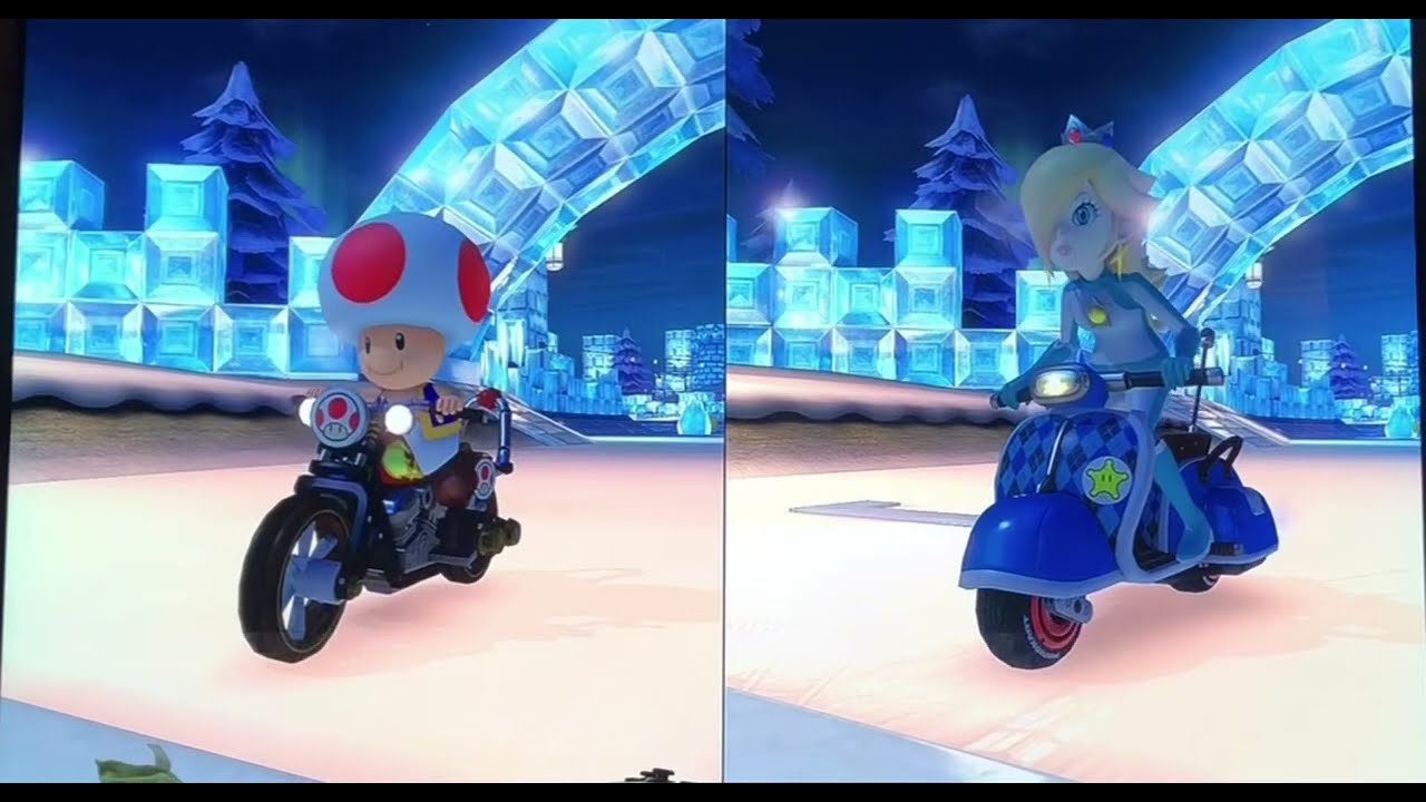 Erstes Video mit Mariokart