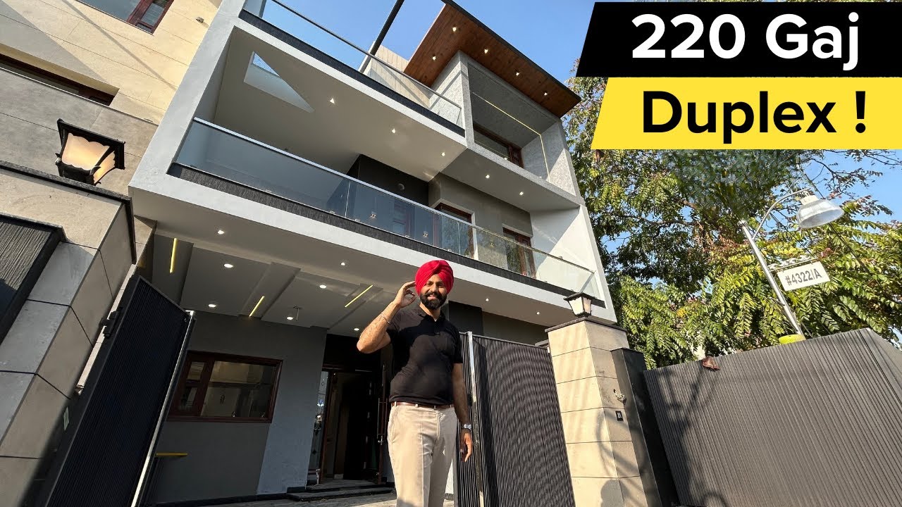 220 Gaj Luxury 5 Bedroom Duplex for Sale | Sector- 125, Mohali !
