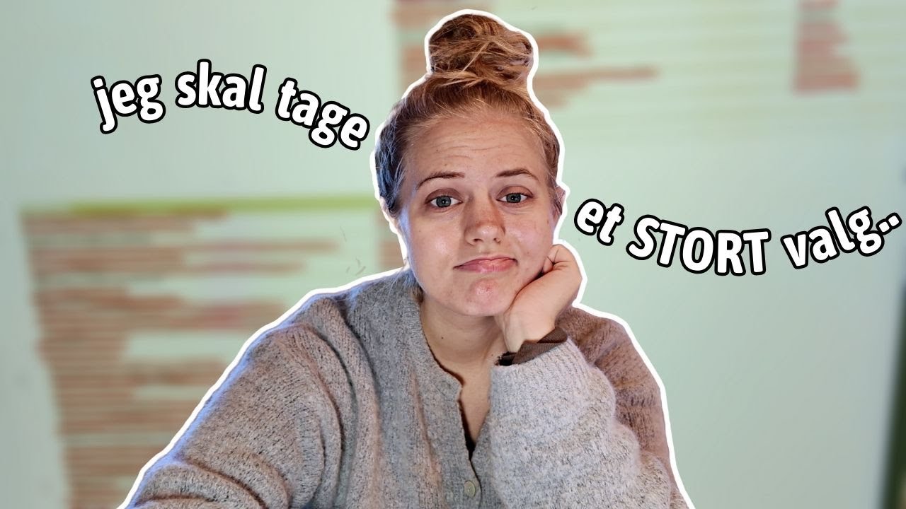 store valg, studiesnak og en masse praktisk mens jeg er syg - stille og rolig vlog