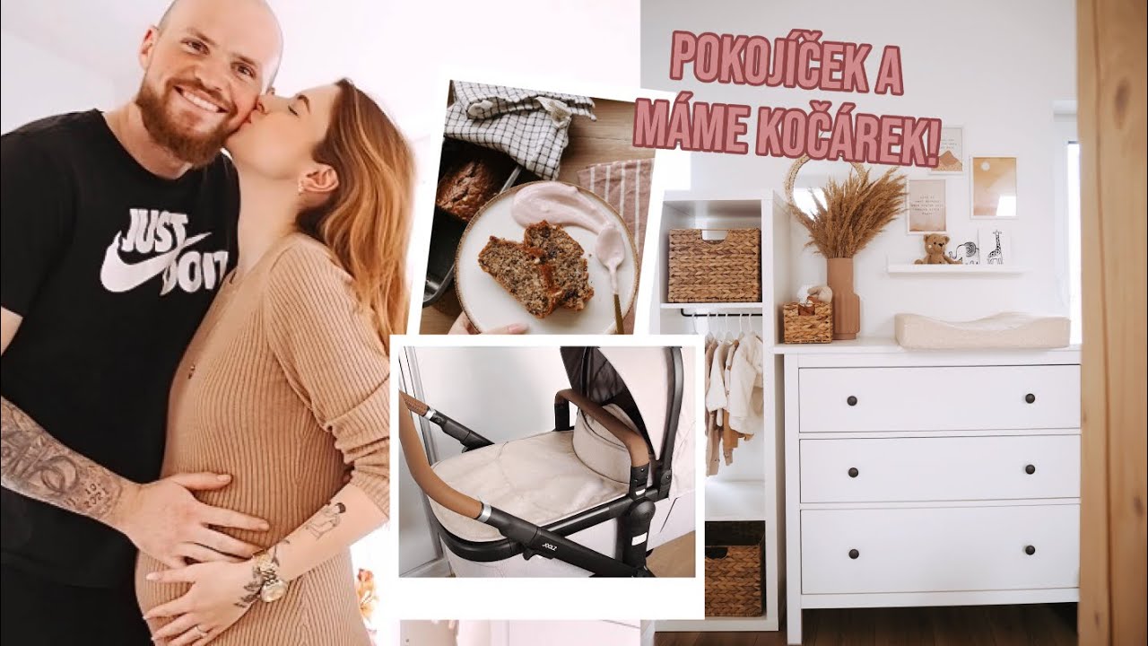 VLOG | Na tohle jsem se tak moc těšila! Pokojíček & vysněný kočárek🤍