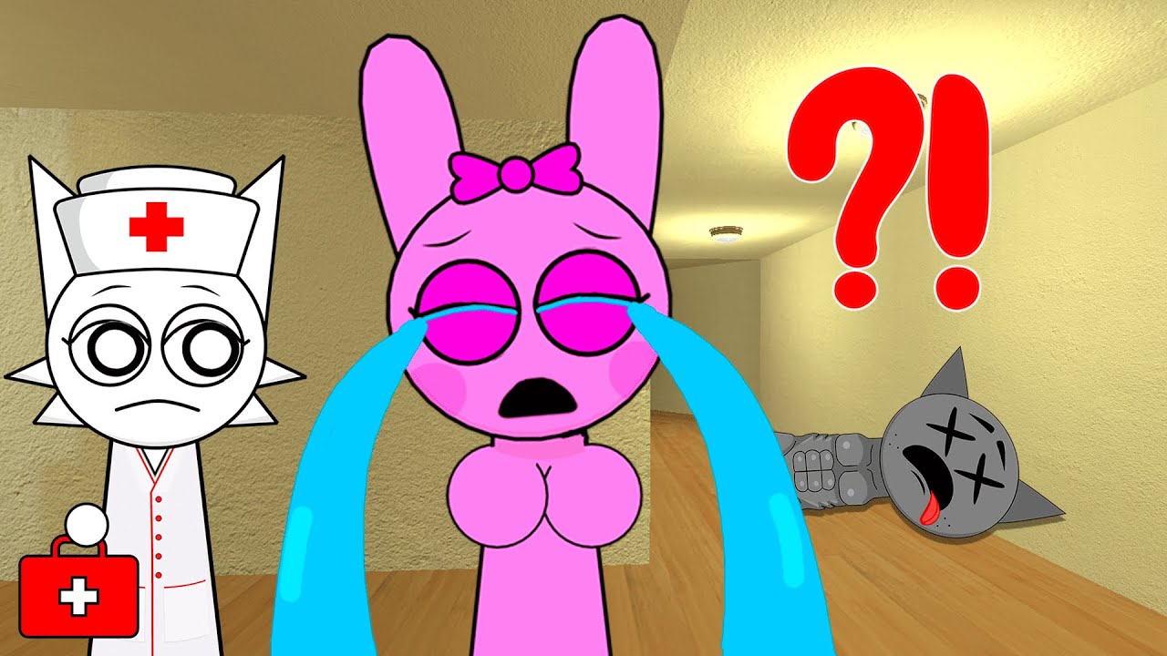 Sad Sprunki Pinki Wants To Revive Her Love Grey, But Doctor Wenda Says.. | Garry's Mod