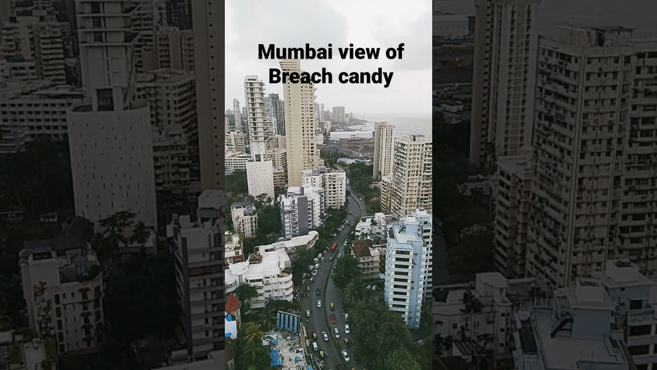 Beautiful view of Mumbai breach candy | Mukesh Ambani ka ghar| #mumbaiseen #shorts