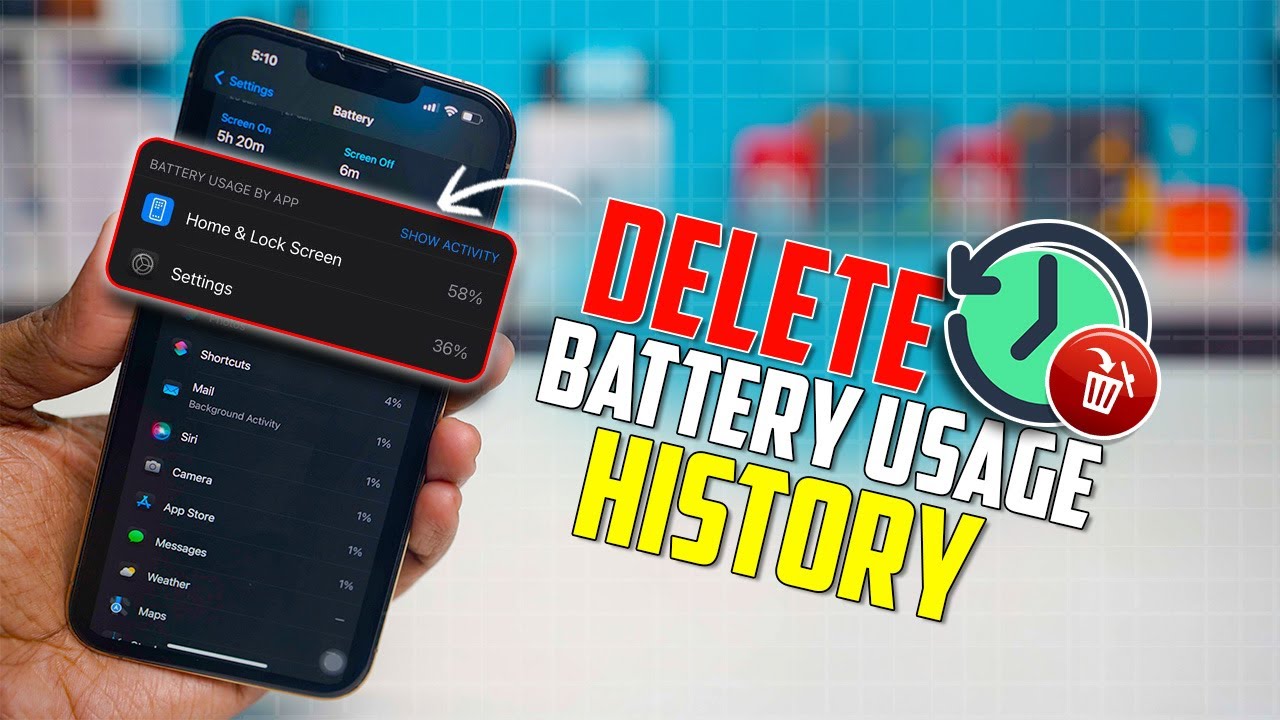 How to Delete Battery Usage History on iPhone | Clear Battery Stats Easily