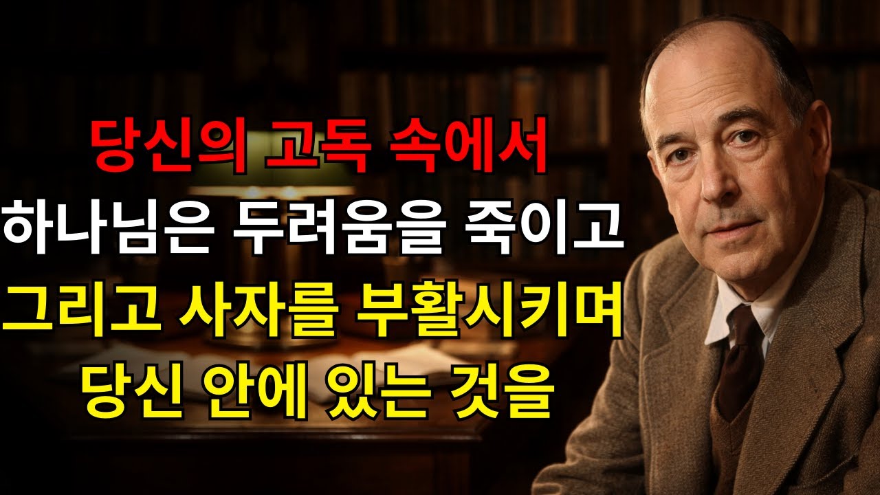 C.S. 루이스는 고독을 두려워하는 것을 멈춰야 하는 이유 번호 1을 설명합니다 하나님은 당신을 구별하고 계십니다 사람들이 이해하지 못할 만큼 너무나 큰 것을 주시기 위해서입니다