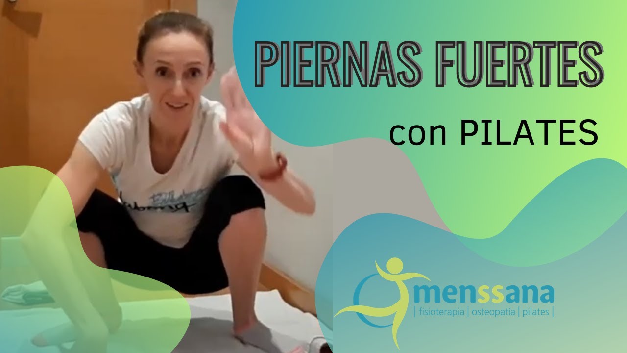 Pilates para unas piernas fuertes