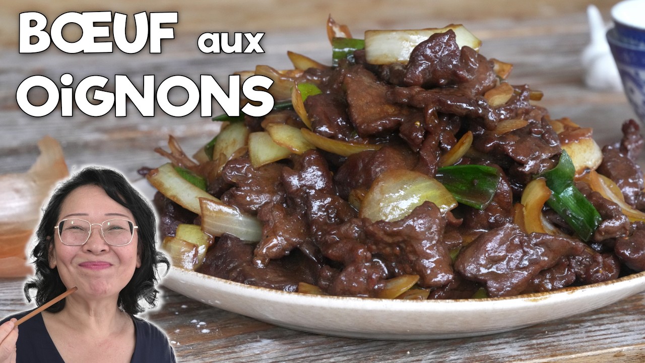 Bœuf aux oignons ultra tendre 🔥 Les secrets de la cuisine chinoise