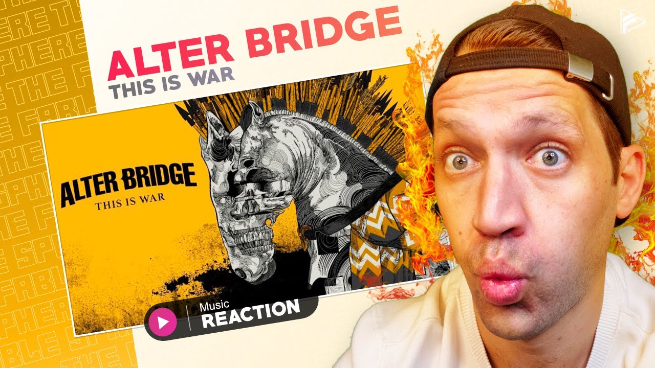 MORE AGRESSIVE WITH THE MESSAGE!! Alter Bridge - This Is War (Official Video) REACTION