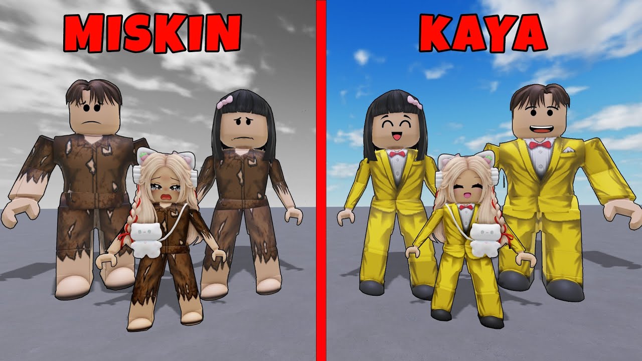 Yuta, Mio Dan Baby Celine Dari Misk1n Sampe Kaya Jualan Donat || ROBLOX
