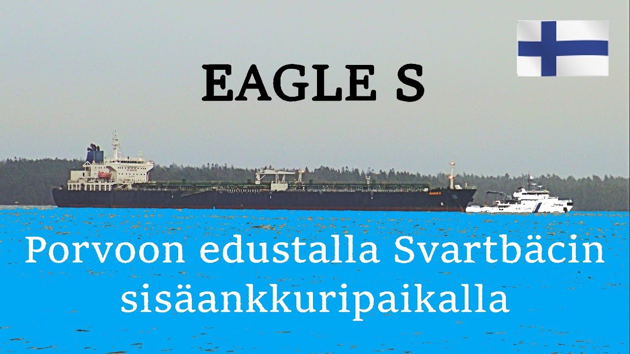 Eagle S ankkurissa Porvoon edustalla Svartbäcin sisäankkuripaikalla. 🇫🇮