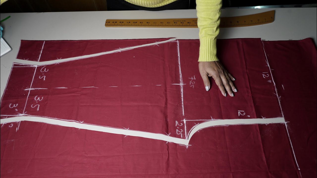 Straight pants cutting and stitching / cigarette pants/ Malayalam tutorial