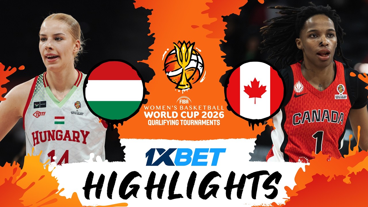 Hungary 🇭🇺 v Canada 🇨🇦 | Highlights | #FIBAWWC 2026 Qualifying Tournament