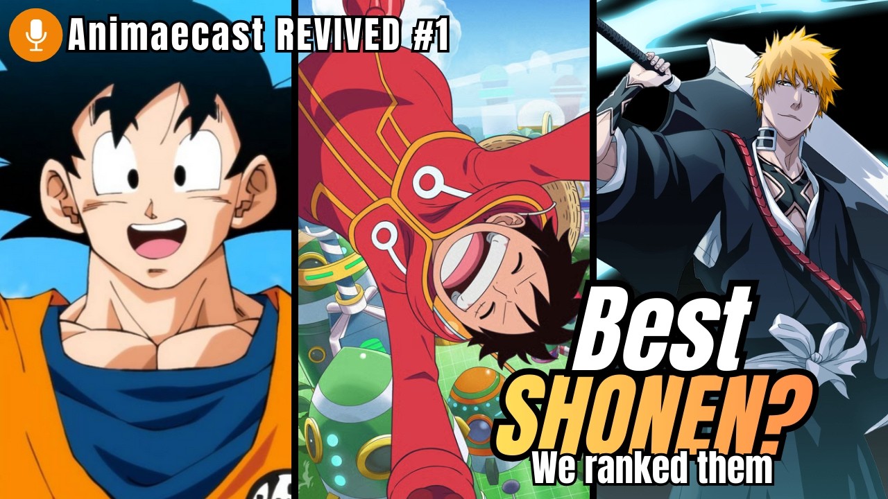 Dragon Ball, Black Clover, One Piece, Naruto and more!! What are YOUR Top 3 Shonen?