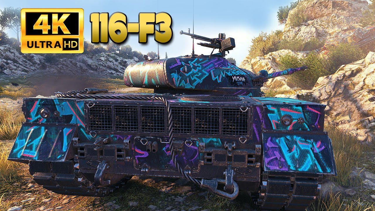 116-F3: Последняя надежда на карте Abbey - World of Tanks
