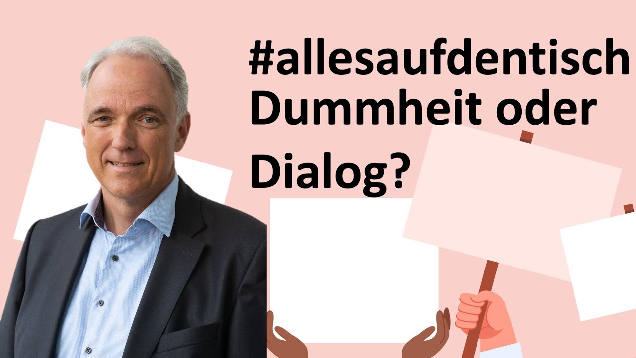 #allesaufdentisch - Künstler und Wissenschaftler auf Irritationskurs? | Dr. Werner Bartens