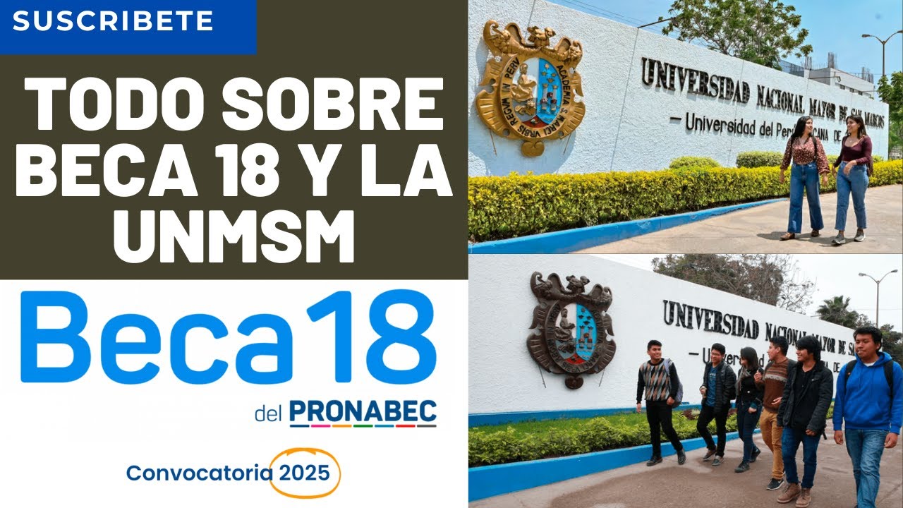 Estudiando En La UNMSM Con Beca 18 | Los Mejores Consejos Para Ganar Beca 18 Con SAN MARCOS