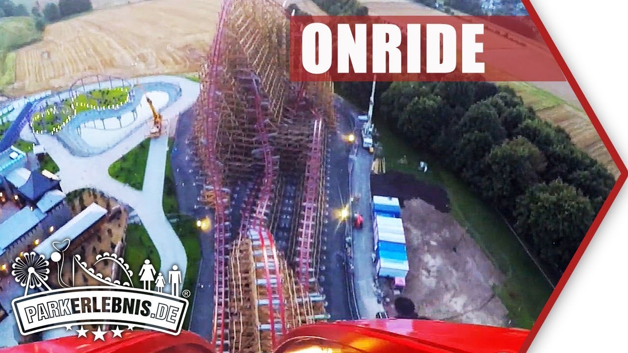 EnergyLandia Zadra POV - OnRide Rekord-Hybrid-Coaster 2019 (Mitfahr-Video RMC Polen)