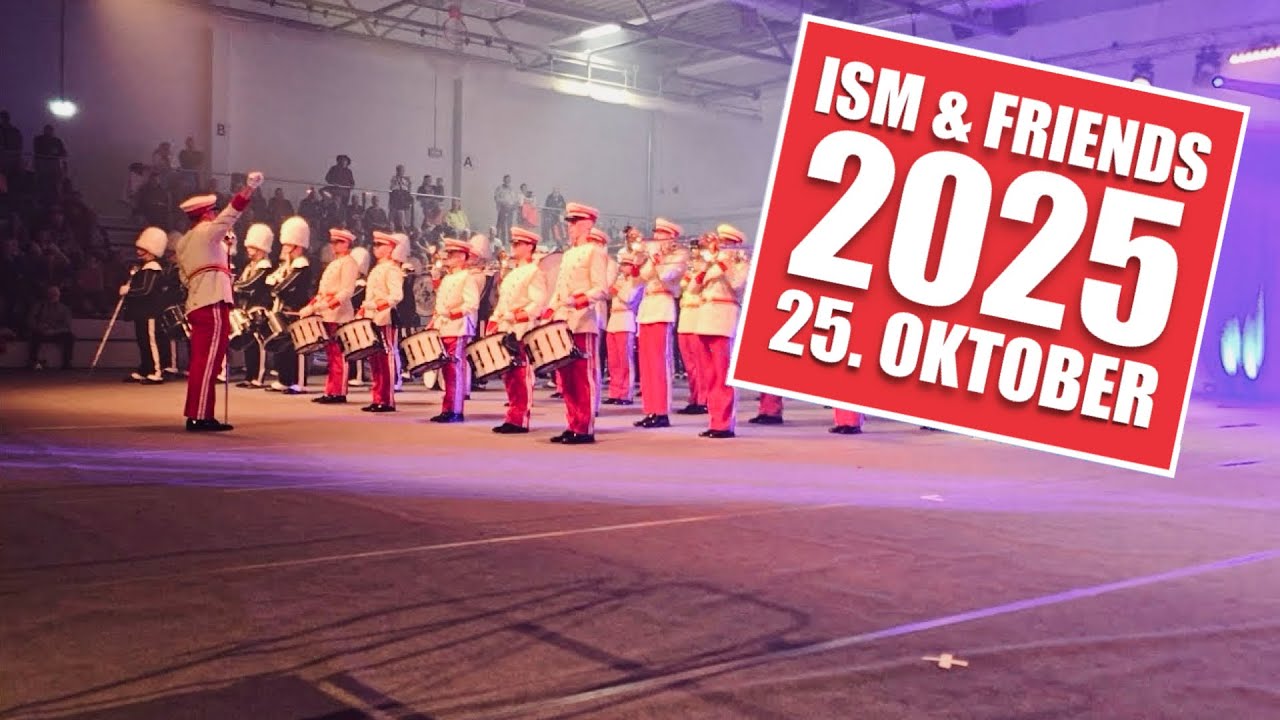 IMS & FRIENDS 2025 / Musikcorps Großen-Linden - Einmarsch zum Finale / 25. Oktober 2025 (4K)
