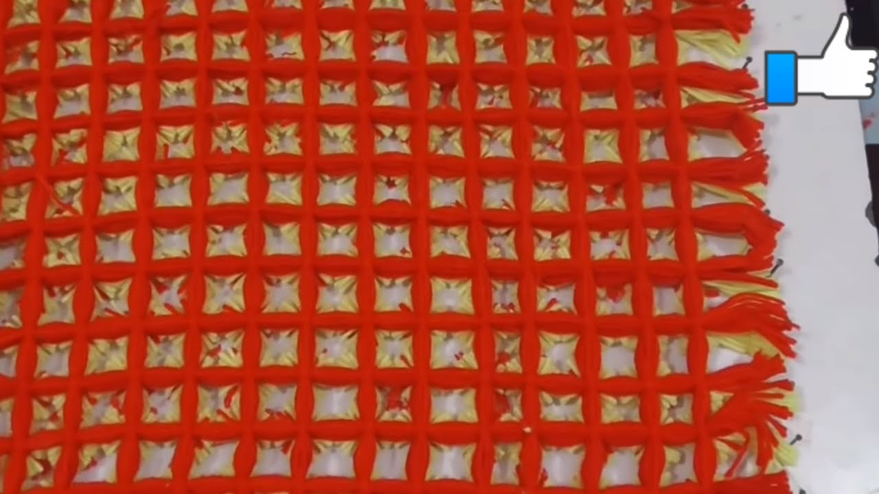 DIY - POM POM BLANKET BY WOOL || HOW TO MAKE POM POM RUG BY WOOL