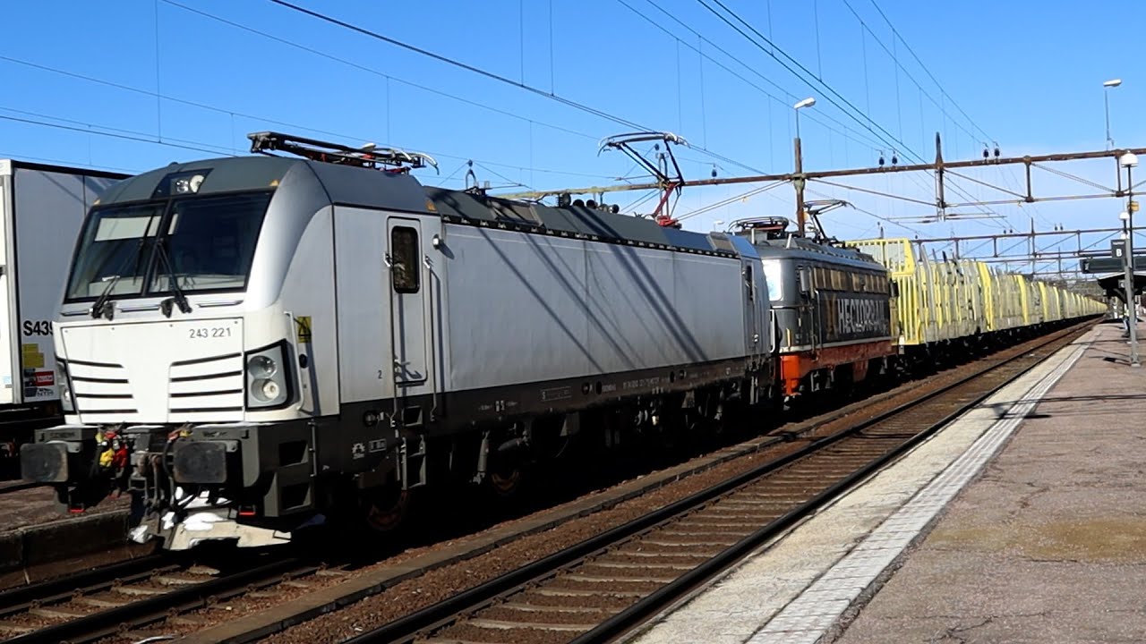 Tåg på Avesta Krylbo station