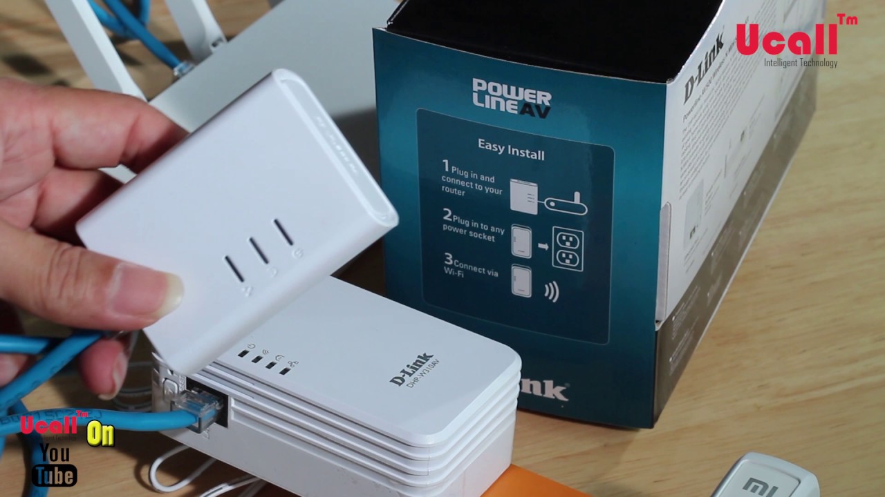 วิธีติดตั้ง ใช้งาน PowerLINE D-link 6185 ขยายสัญญาณอินเตอร์เน็ต