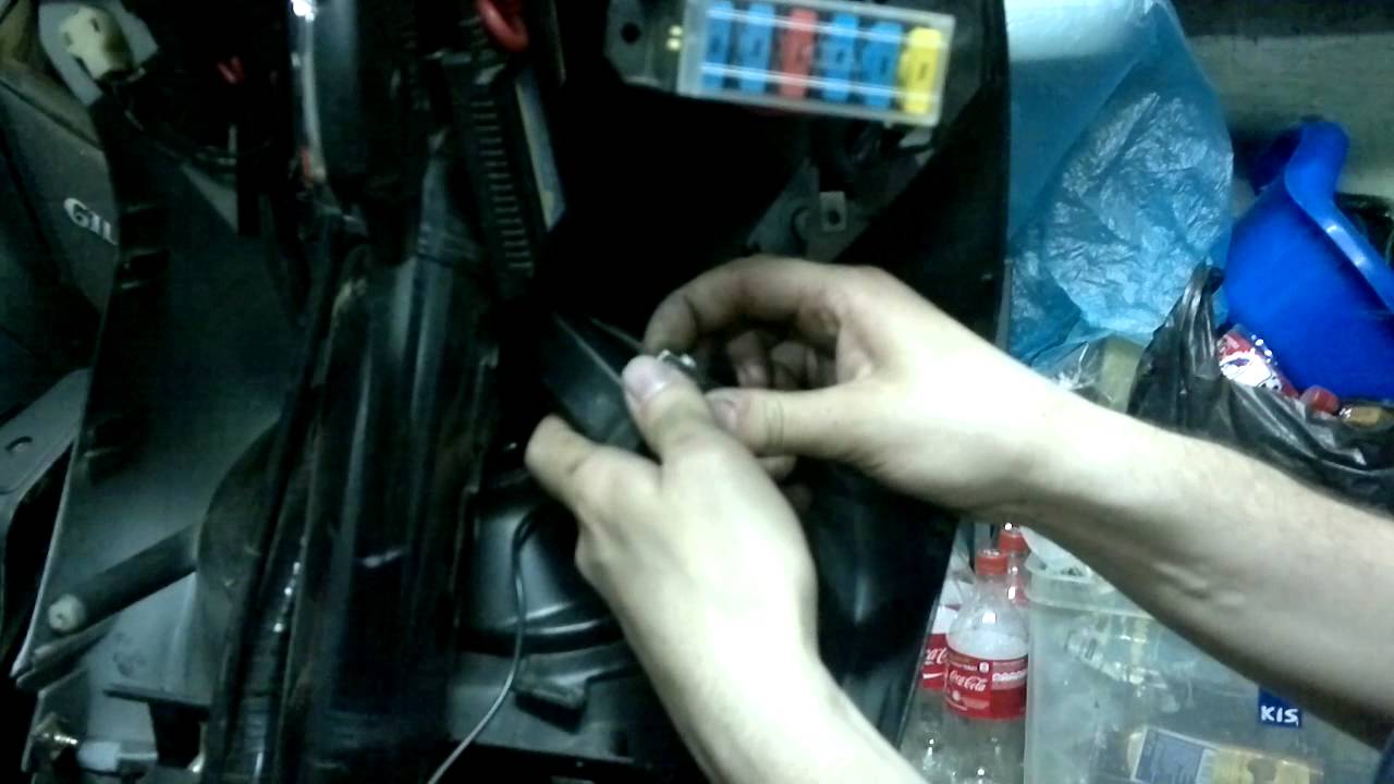 CDI Yamaha Aerox 5BM on Piaggio Leader