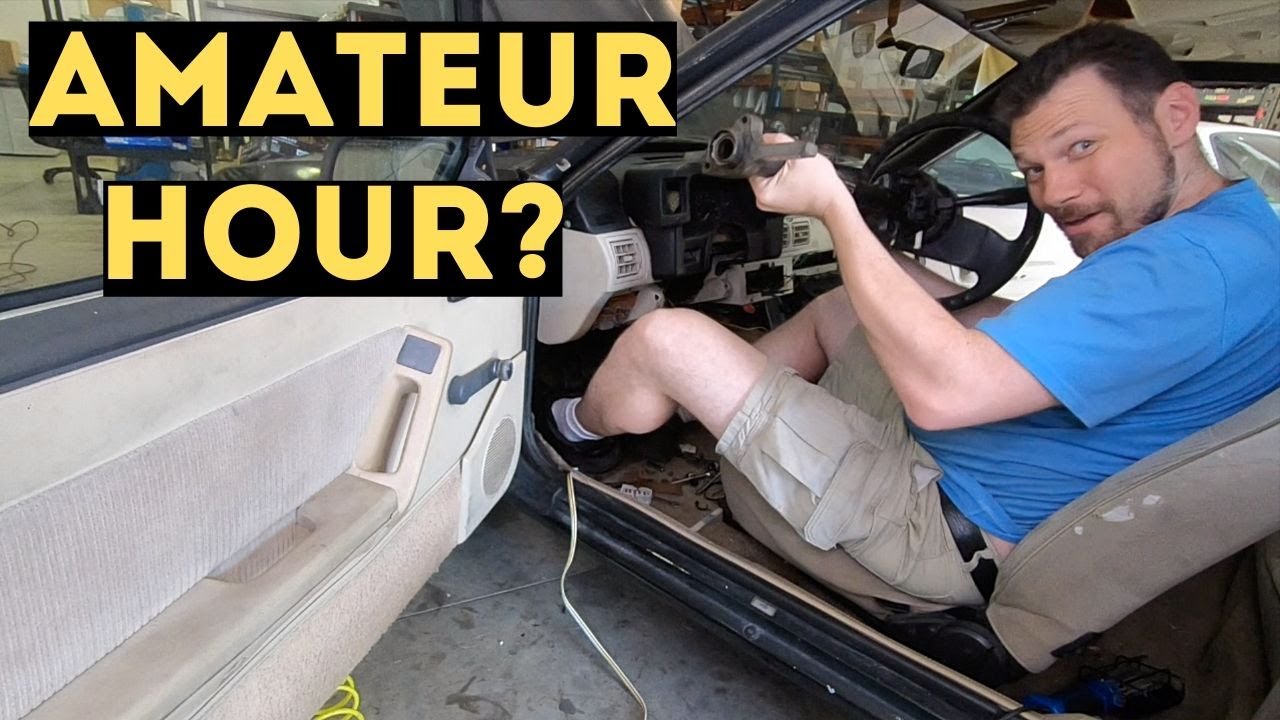 How FAST can I pull the DASH on a FoxBody Mustang?  COMPREHENSIVE REMOVAL….How To Part Two