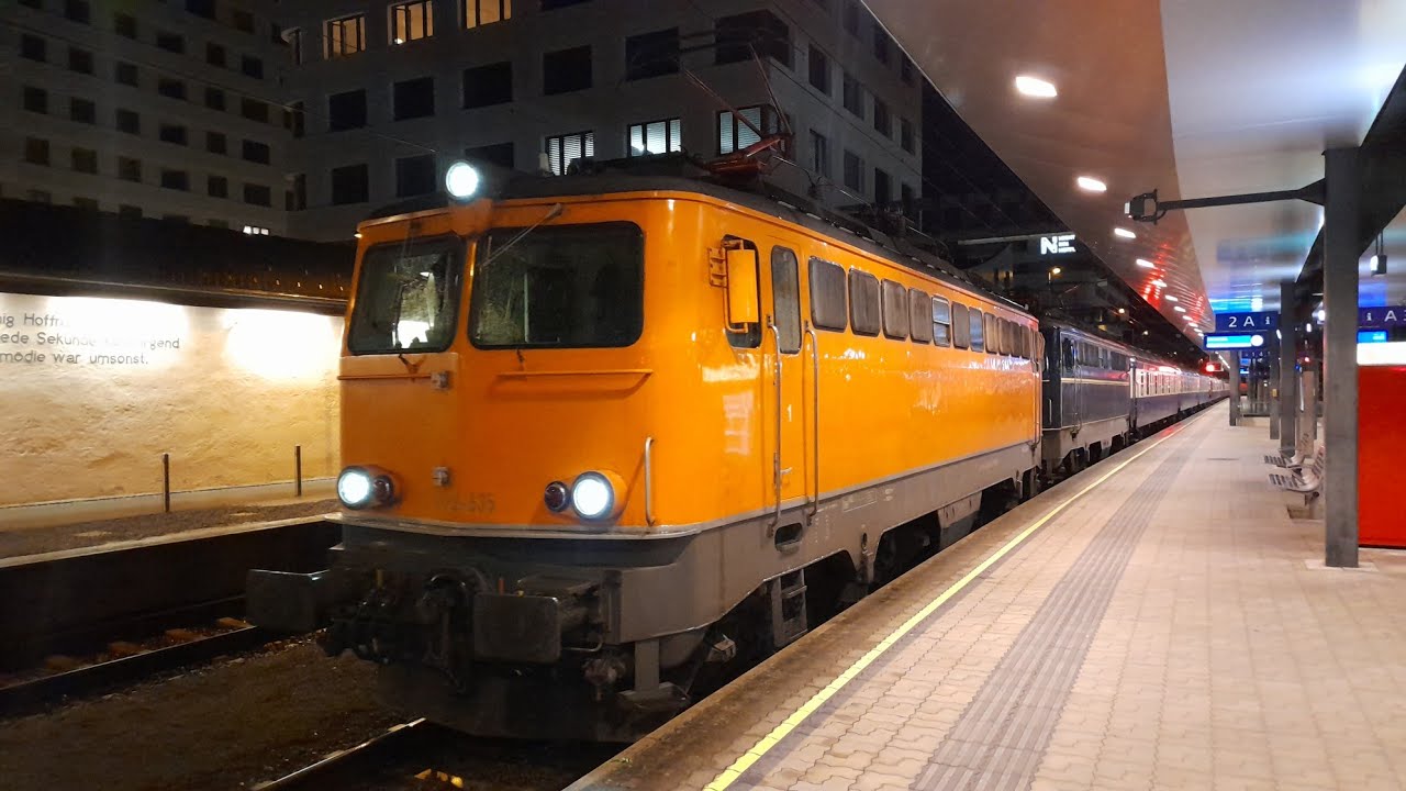 BR 1142 mit GEDE bei der Ausfahrt in Feldkirch mit Schaltwerk Sound + Makro und Bahnverkehr.