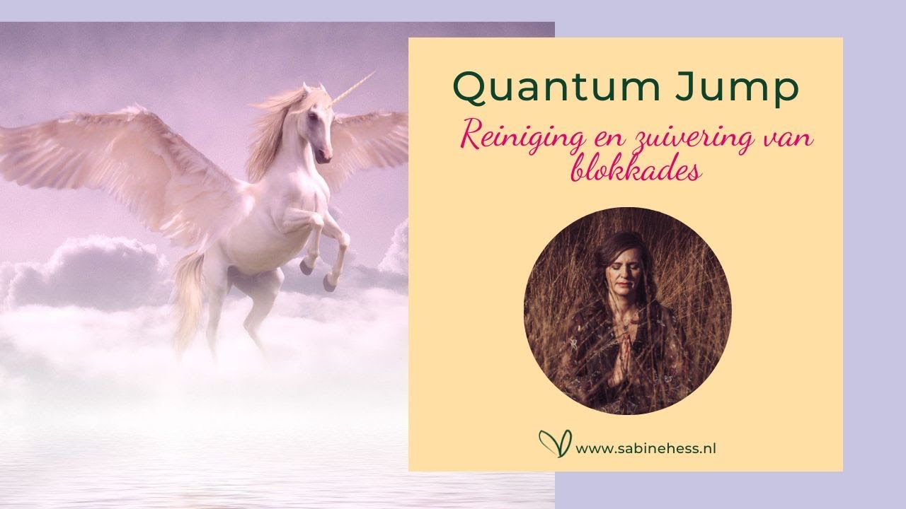 Quantum Jump Reiniging en Zuivering in de dimensie van de Eenhoorns