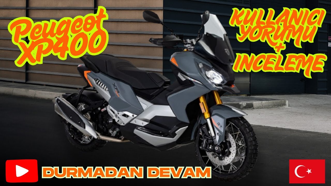 Fırsat buldukça gezmelik PEUGEOT XP400 kullanıcı yorum ve inceleme #motovlog #peugeot #motorcycle